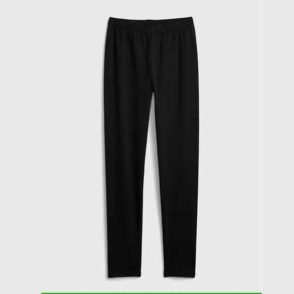 NEW Gap Kids Elastic Waist Stretch Pull On Full Length Long Leggings Pants 6 7 - Picture 1 of 1